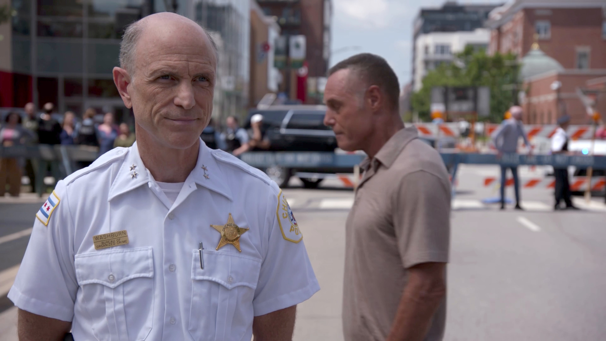 Drew Moore as OCD Chief Washburn · Taking charge