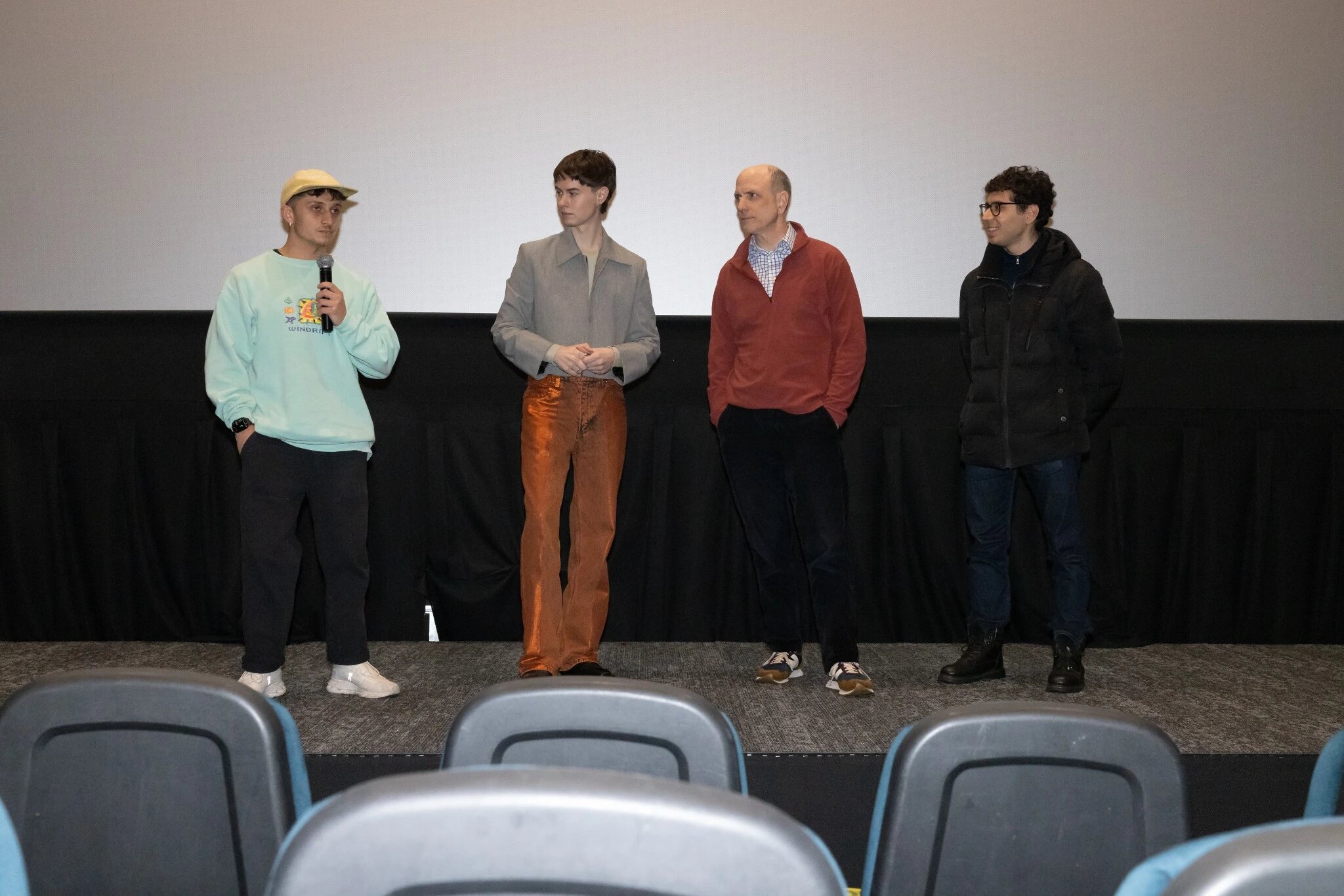 I Think I’m Sick panel on stage at the Garden State Film Festival